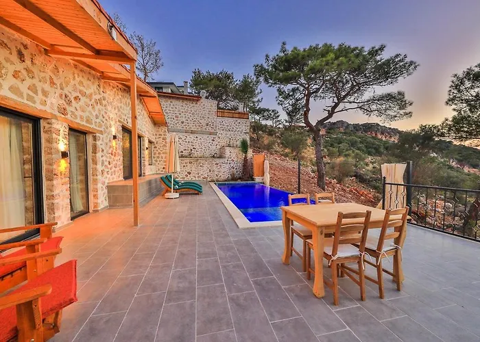 Holiday home Amazing 1br Stone With Pool & Terrace Gelemis